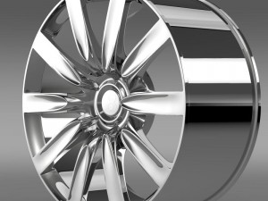 bentley continental gt rim 3D मॉडल
