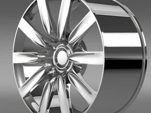 宾利欧陆 GT 轮圈 3D 模型