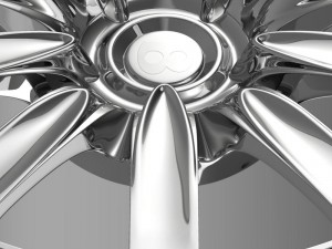 bentley continental gt rim Modello 3D