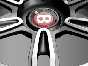 bentley continental gt rim 3 Modello 3D