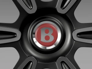 bentley continental gt rim 3 3D Model