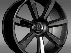 bentley continental gt rim2 3D Модель