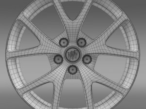 buick regal gs rim 3D मॉडल