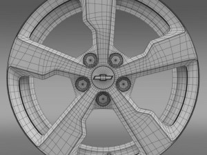 chevrolet volt rim 3D 模型