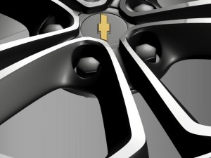 chevrolet volt z spec concept rim 3D Модель