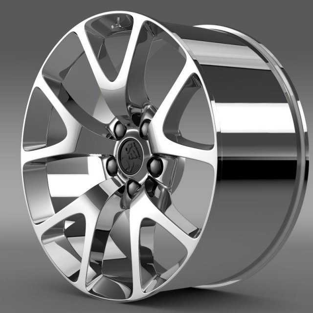 holden insignia vxr rim 3D Модель .c4d .max .obj .3ds .fbx .stl .blend