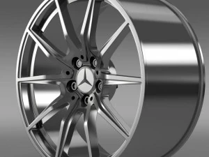 梅赛德斯·奔驰 amg gt 轮圈 3D 模型