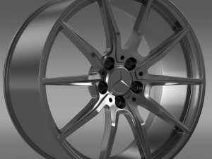 mercedes benz amg gt rim 3D Model