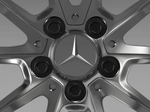 mercedes benz amg gt rim 3D Model