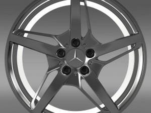 mercedes benz amg gt s rim Modello 3D
