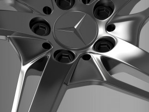 mercedes benz amg gt s rim Modello 3D