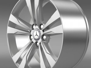mercedes benz s 350 rim 3D 모델