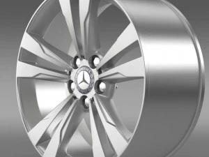llanta mercedes benz s 350 Modelo 3D