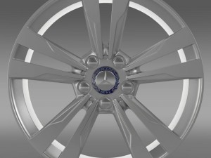 mercedes benz s 350 rim 3D Model