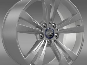mercedes benz s 350 rim 3D Model