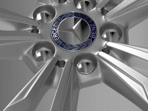 mercedes benz s 350 rim 3D Model