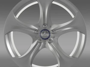 Llanta h&iacute;brida mercedes benz s 400 Modelo 3D