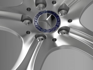 mercedes benz s 400 hybrid rim 3D Model