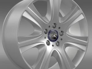 mercedes benz s 600 guard rim Model 3D