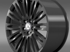 mercedes benz s 600 rim 3D Model