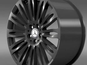 felga do mercedesa s 600 Model 3D