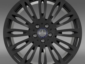 mercedes benz s 600 rim Modelo 3D