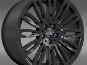 mercedes benz s 600 rim Modelo 3D