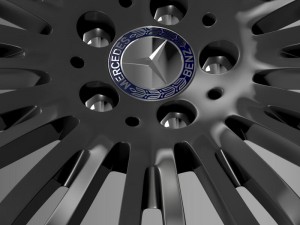 mercedes benz s 600 rim Modelo 3D