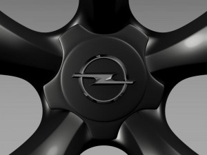 opel insignia opc concept rim 3D Модель