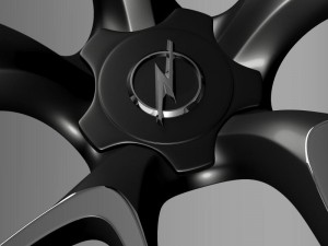 opel insignia opc concept rim 3D Модель