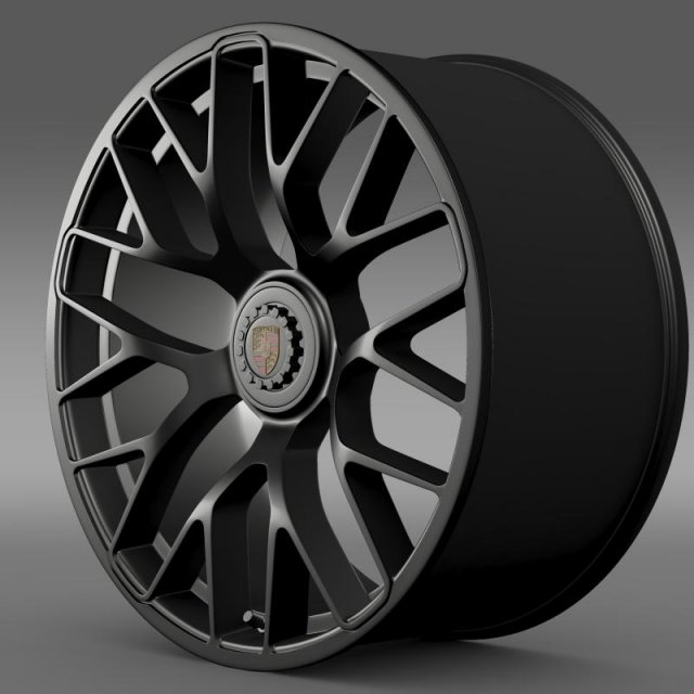 porsche gts 2015 rim 3D 모델 .c4d .max .obj .3ds .fbx .stl .blend