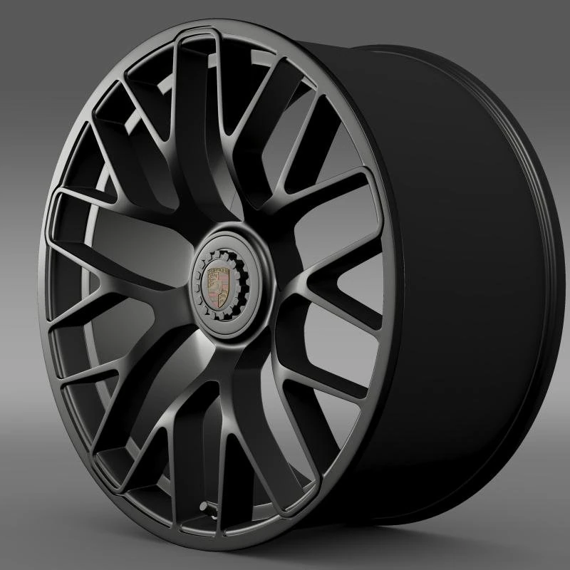 porsche gts 2015 rim 3D Model .c4d .max .obj .3ds .fbx .stl .blend 