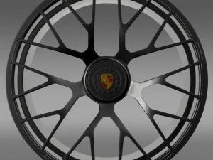 porsche gts 2015 rim 3D Model