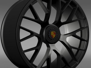 porsche gts 2015 rim 3D 모델