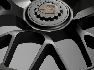 porsche gts 2015 rim 3D Model