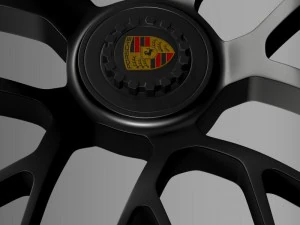 porsche gts 2015 rim 3D Model