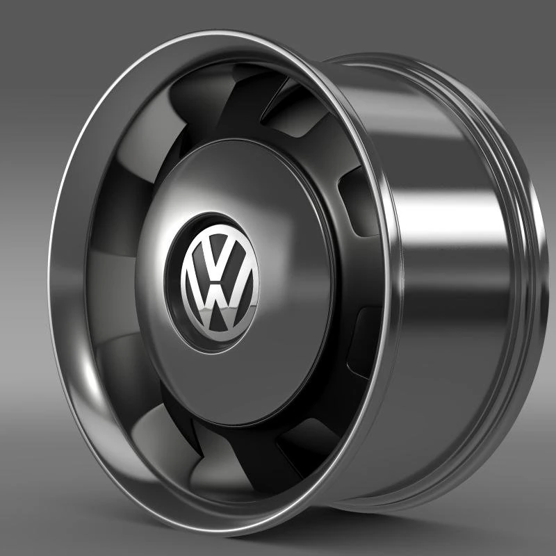 vw beetle classic rim 3D Model .c4d .max .obj .3ds .fbx .stl .blend