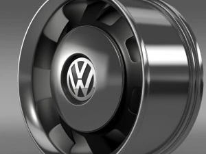 폭스바겐 비틀 클래식 림 3D 모델