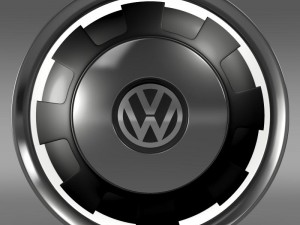 vw beetle classic rim 3D Model