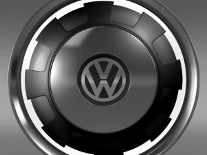 vw beetle classic rim 3D Model