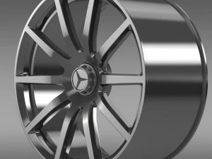 pelek amg mercedes benz s 63 Model 3D