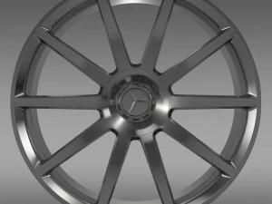 amg mercedes benz s 63 rim 3D Model