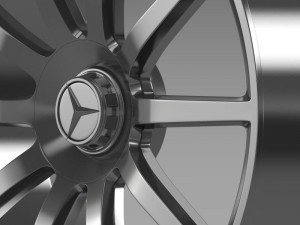 amg mercedes benz s 63 rim Modèle 3D