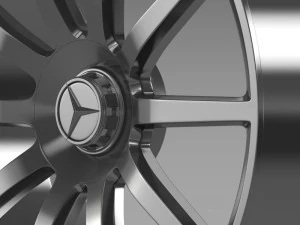 amg mercedes benz s 63 rim 3D Model