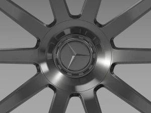 amg mercedes benz s 63 rim 3D Model
