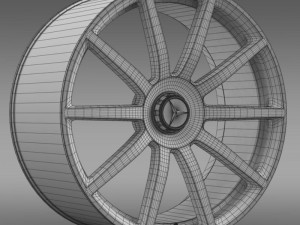 amg mercedes benz s 63 rim Modèle 3D