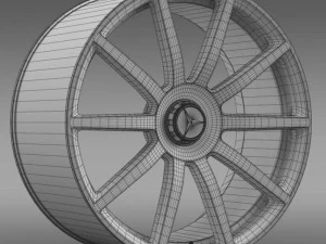 amg mercedes benz s 63 rim 3D Model