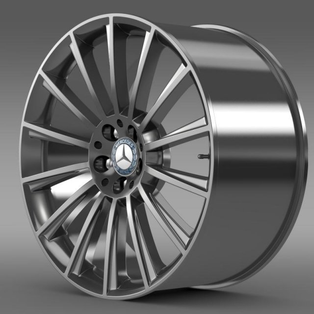 amg mercedes benz s 350 rim Modelo 3D .c4d .max .obj .3ds .fbx .stl .blend 