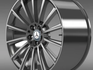 amg mercedes benz s 350 jant 3D Model