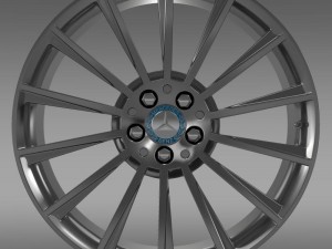 amg mercedes benz s 350 rim Modelo 3D